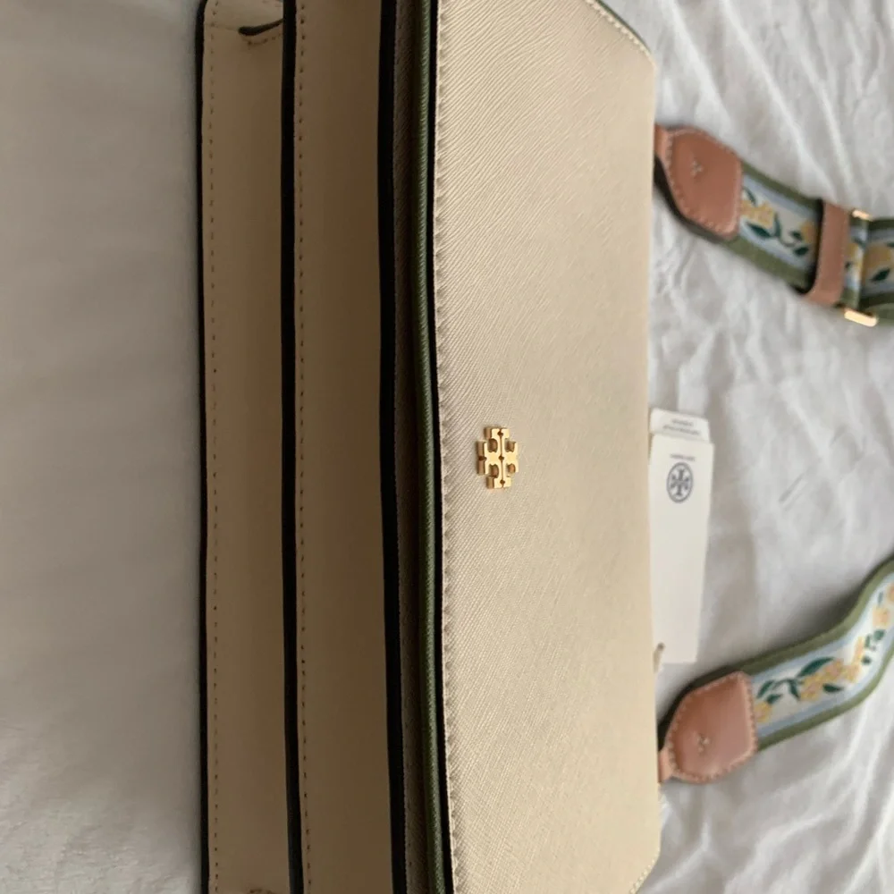 Tory Burch Emerson Color-Block Convertible Crossbody nwt - Picture 9 of 15